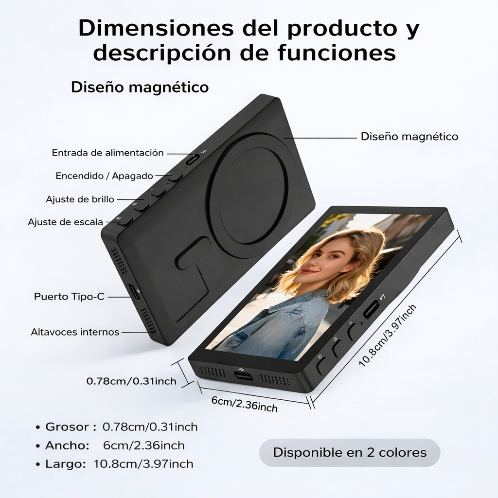 Selfie Screen Ultra Magnético