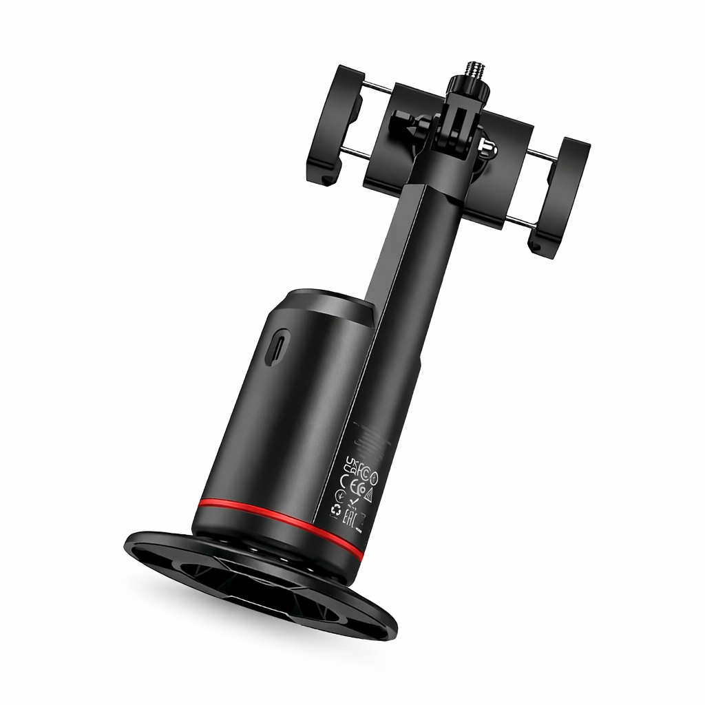 Selfie 360°Auto  Face Tracking-Selfie Stick Tripode Q02 con IA