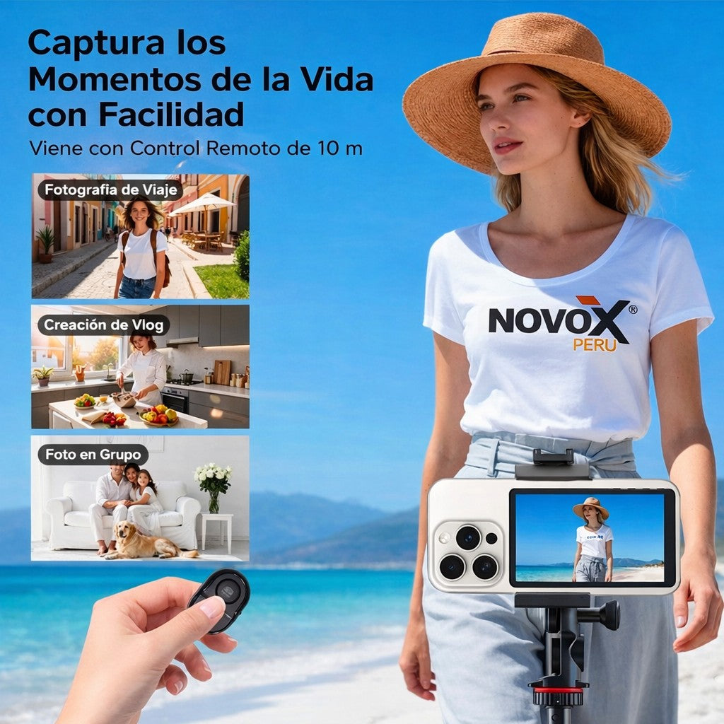 Tripode Inteligente 360° con IA Q515TK ( Incluye luz )