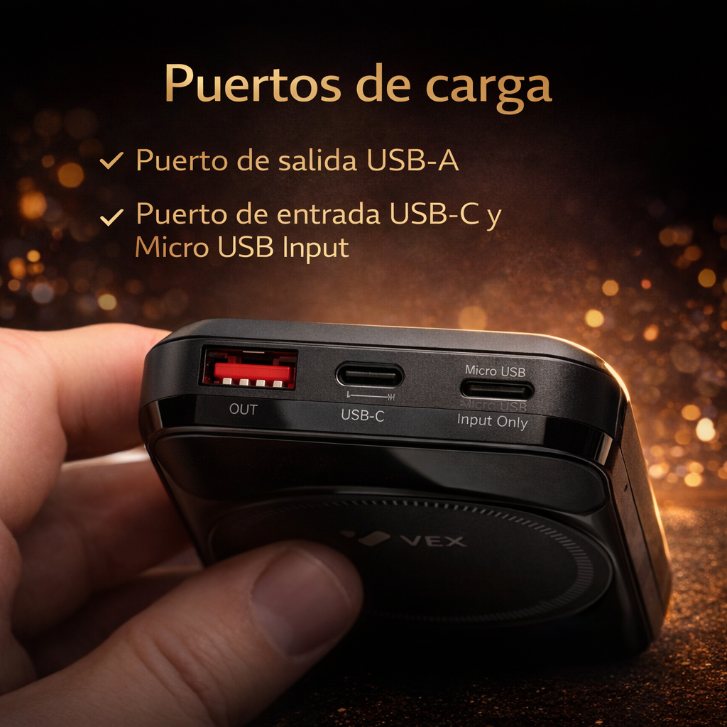 Power  Band Macsafe 12500mAh Carga Rapida 22.5