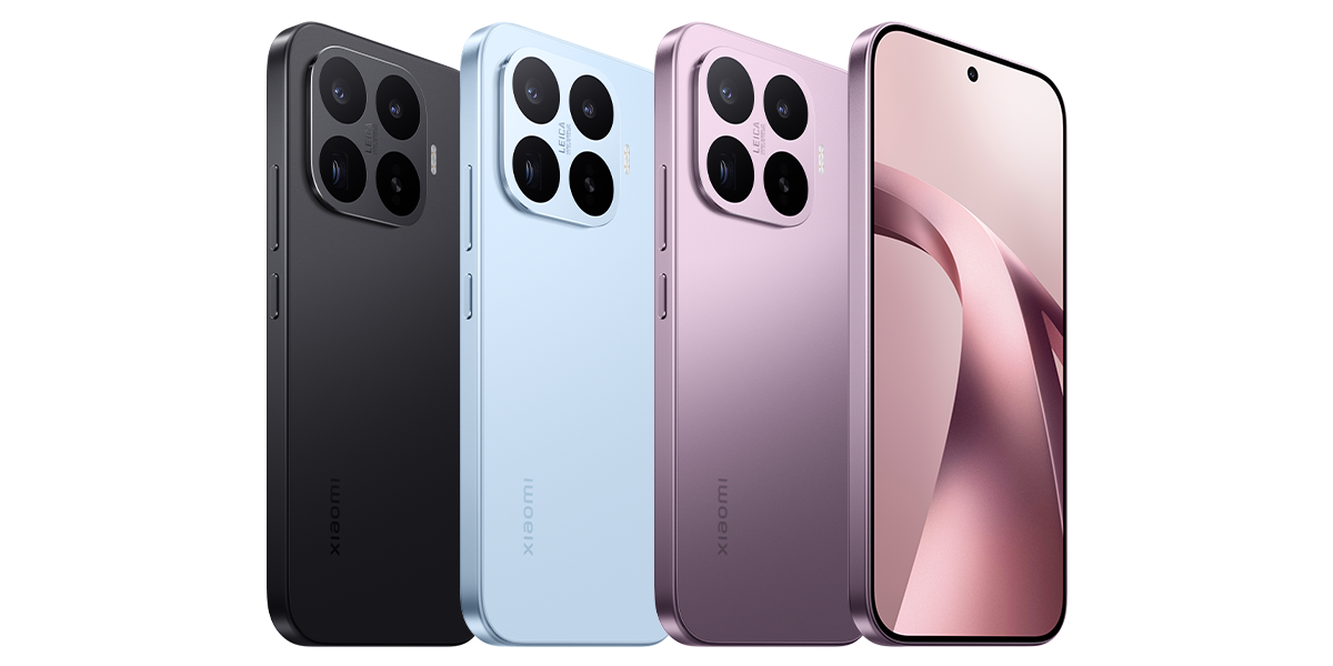 Xiaomi 17T: vistas del diseño en negro, azul y violeta. Imagen oficial del fabricante.