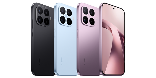 Xiaomi 17T: vistas del diseño en negro, azul y violeta. Imagen oficial del fabricante.